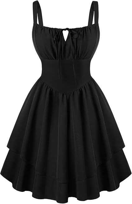 Women Teens Summer Ruffle Sundress Graduation Homecoming Dresses